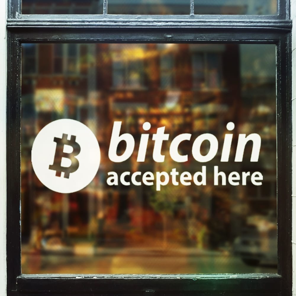 Bitcoin accepted here