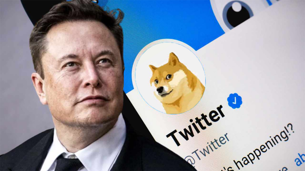 Elon Musk with DOGECOIN