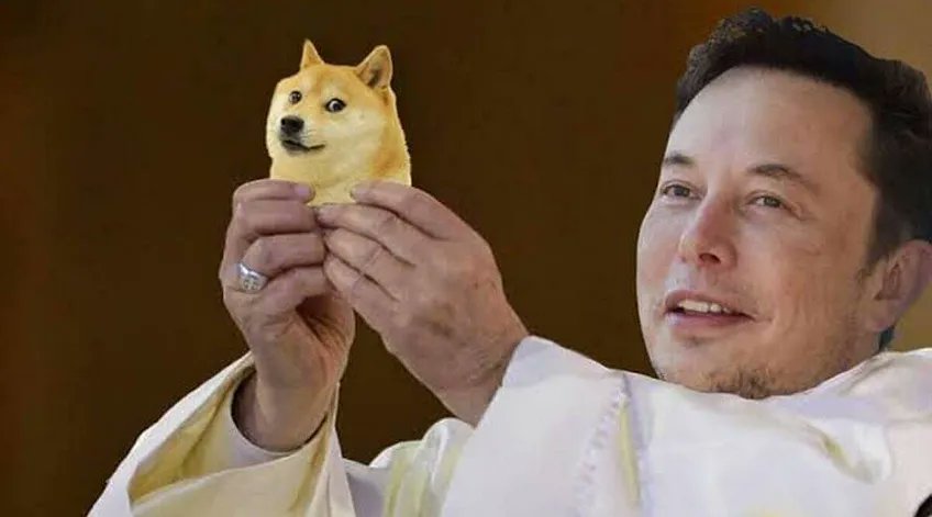 Musk with Doge
