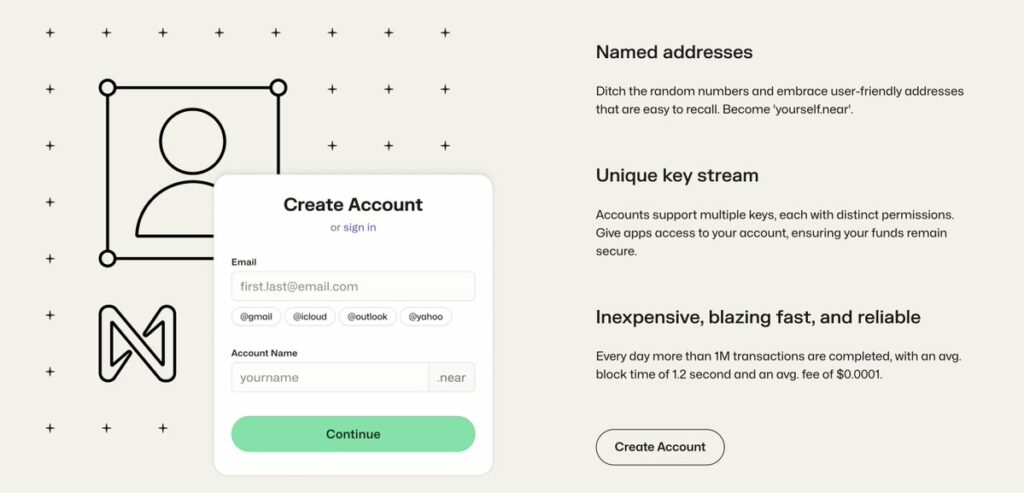 Create Near Wallet